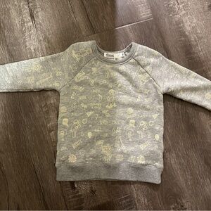 Bonpoint graphic Cotton Sweatshirt 18m
